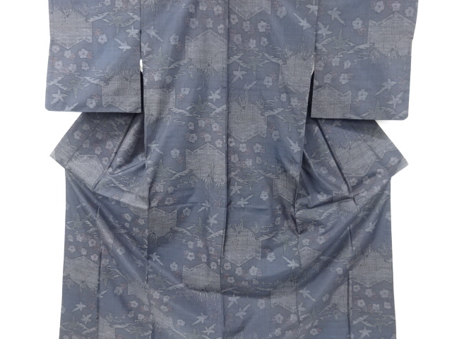 JAPANESE KIMONO / DORO OSHIMA TSUMUGI